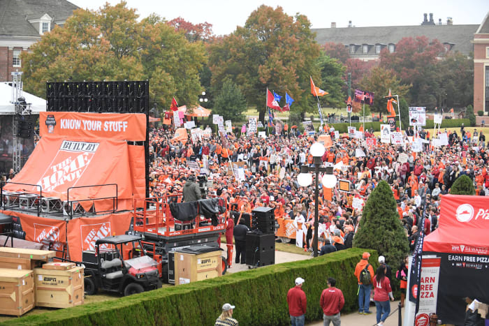 Game Day is a large operation, but in 202 0 without the live crowd.